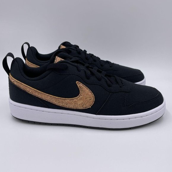 Nike Shoes - Nike Court Borough Low 2 CNVS Black Womens Shoes